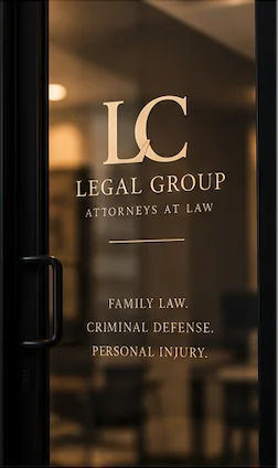 Entrance to the LC Legal Group office in downtown Las Vegas